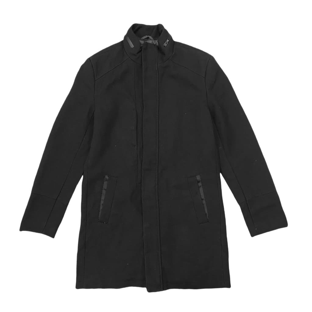 A3156 comércio exterior novo estilo masculino negócios Casual gola alta jaqueta bolso Diagonal comprimento médio Da