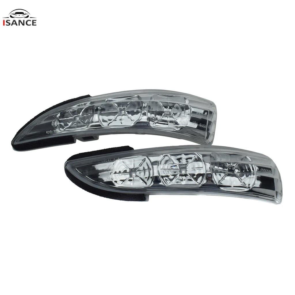 Par De Conjunto De Lâmpada De Sinal Repetidor De Espelho Lateral Esquerda E Direita Para Hyundai Genesis Coupe 2009-2015