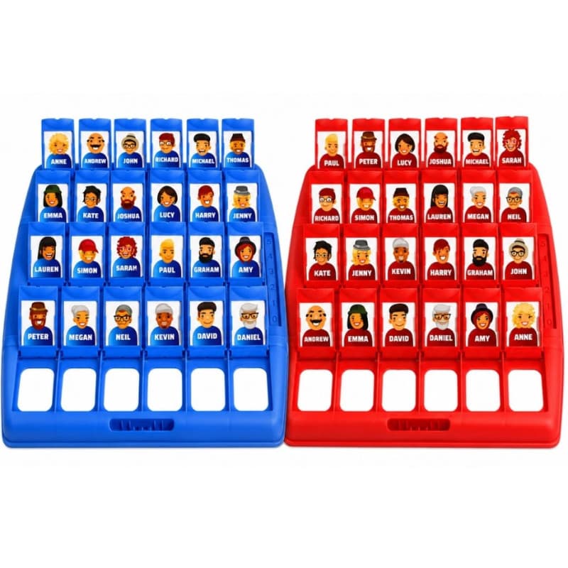 Jogo quem sou eu educativo jogos de tabuleiro desafio adivinha diversão em família