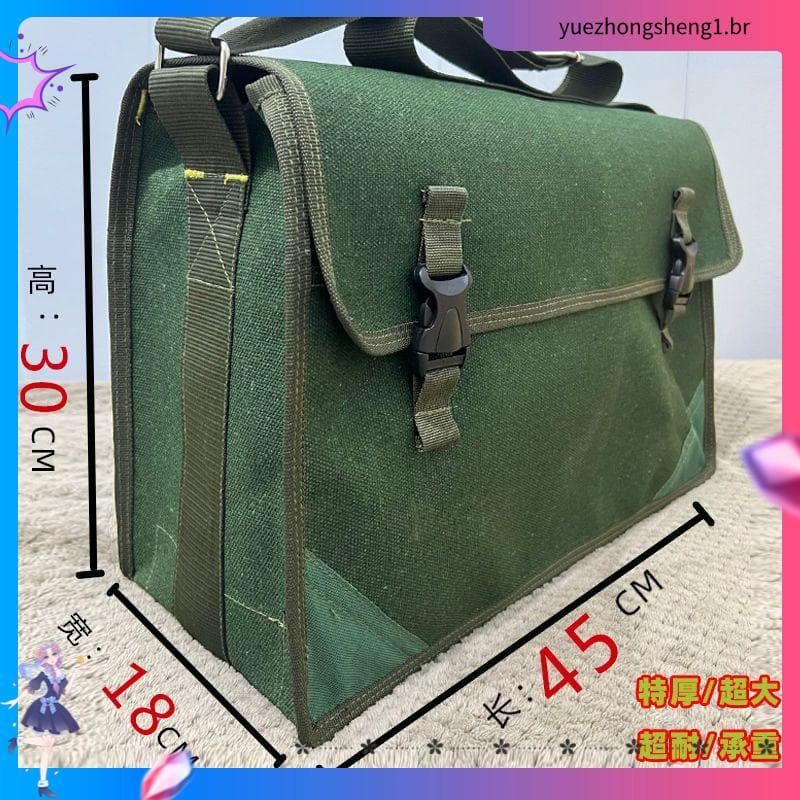 1816 Pessoas Louvor Eletricista Kit de ferramentas Lona Grande Espessado Multifuncional Instalação Kit de ferramentas de
