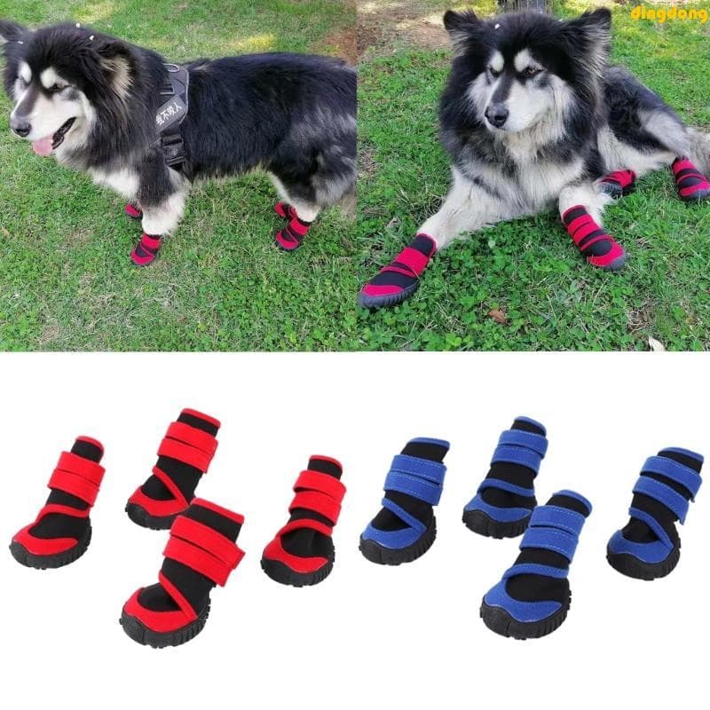 Pet11 Meias Impermeáveis Para Cães Botas Neve Animais Estimação Sapatos Inverno