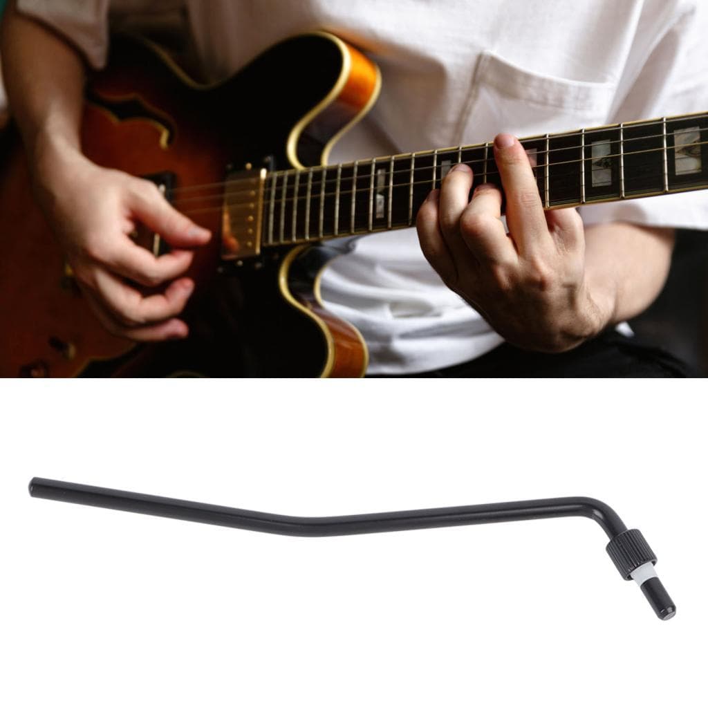 Guitarra Tremolo Bridge System Parte Metal Vibrato Handle Bar para braço elétrico Peças de manivela estáveis ​​e