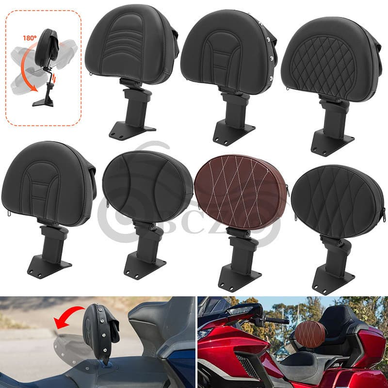 Acessórios para motocicleta BenT Golden Wing GL1800 Modificado Encosto Médio Encosto para Motorista 2018-2023