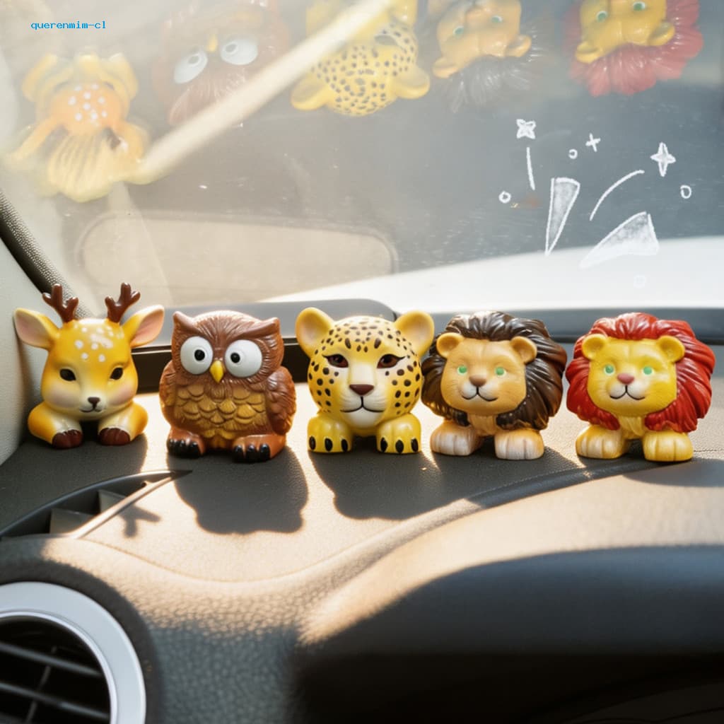 Suporte De Comprimidos De Aromaterapia , Mini Ornamento De Carro Para Ventilação De Ar , Formas Fofas De Animais De Esti