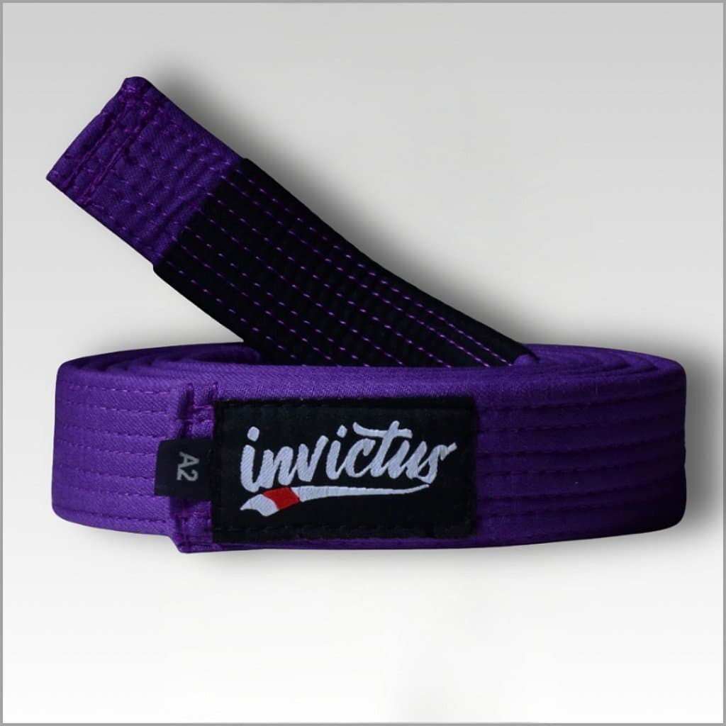 Faixa Roxa Jiu Jitsu - Invictus -.