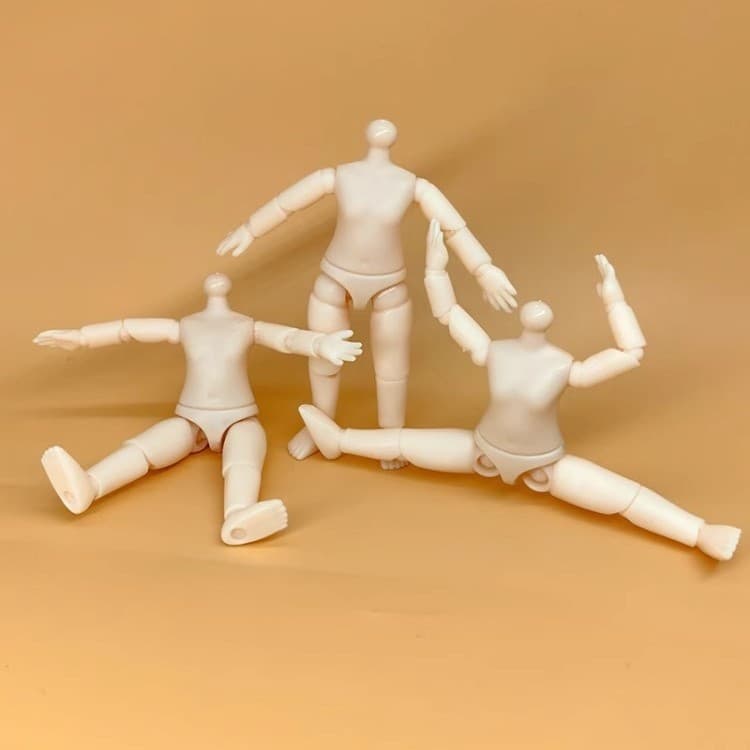 Boneca mão corpo bjd8 cm 10 cm 13 cm maquiagem boneca boneca vestir-se corpo mão boneca corpo