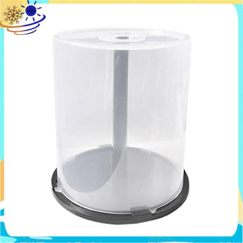 [Le's Shop] Recipiente De Armazenamento De CD/DVD Plástico Transparente Organizador De Disco Compacto De Grande Capacida