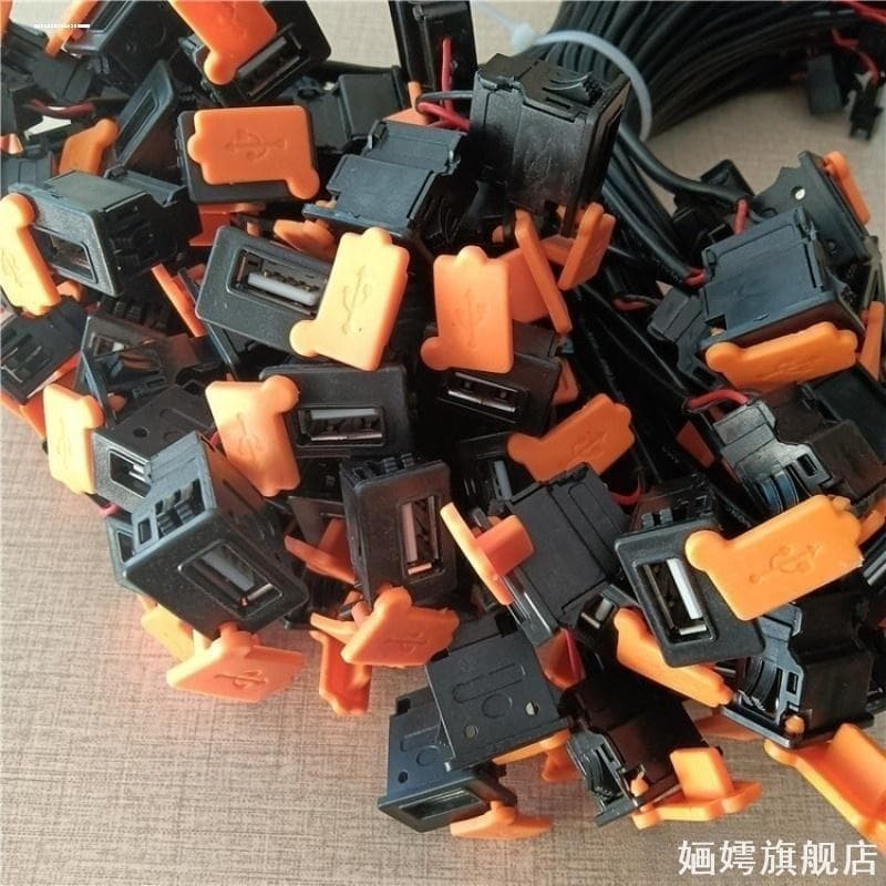 Carregador de celular para carro e motocicleta, veículo elétrico com Interface usb, à prova d'água, carga rápida, 12V72V