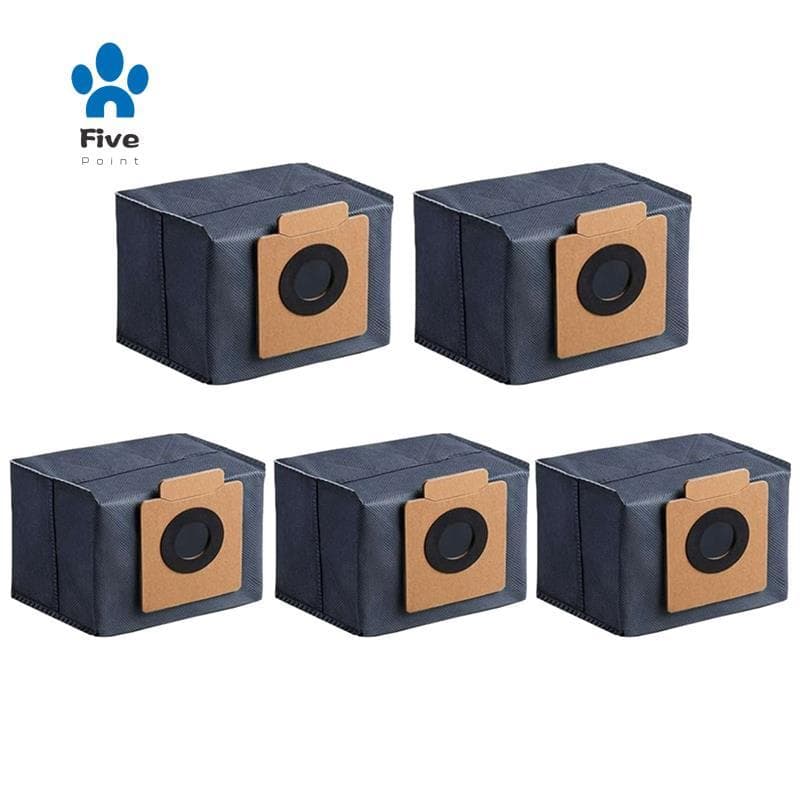Para Aspiradores Robôs Limpos X8 Pro X10 Omni , 5 Pacotes De Sacos De Pó De Substituição De Grande Capacidade Aspirador