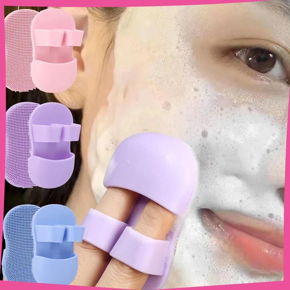 Escova Esfoliante Facial , Mini De Limpeza De Silicone , Profunda
