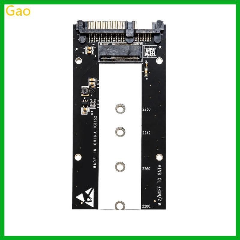 Placa De Expansão Do Dispositivo De Armazenamento Gao M 2 B +-Key 6 Gbps Para Sistemas De Computador