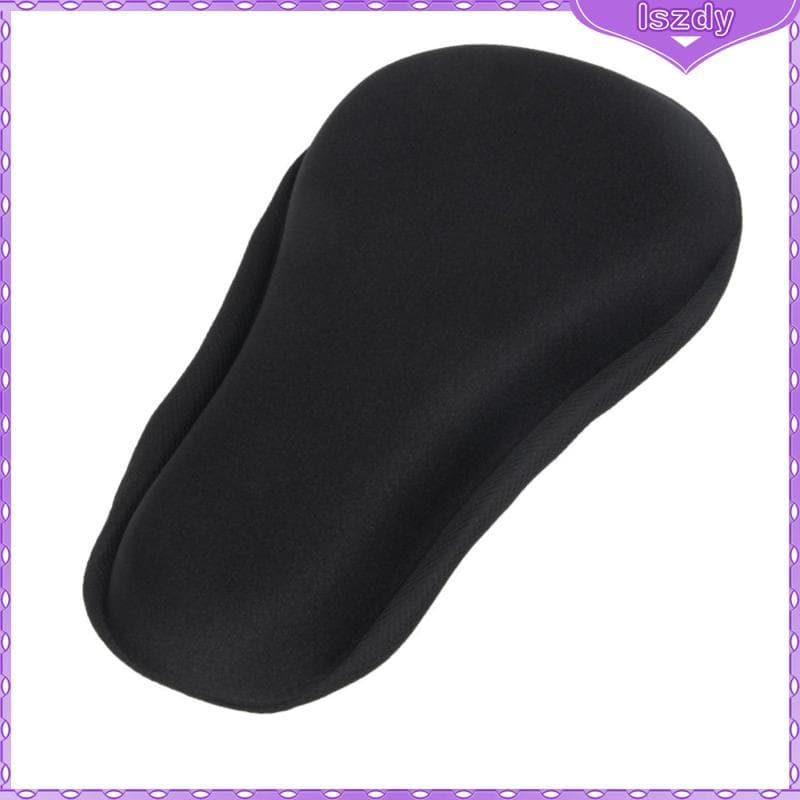 [Lszdy] Capa De Assento De Bicicleta Acolchoada Com Silicone Antiderrapante Selim De Ciclo Confortável Almofada Larga Ac