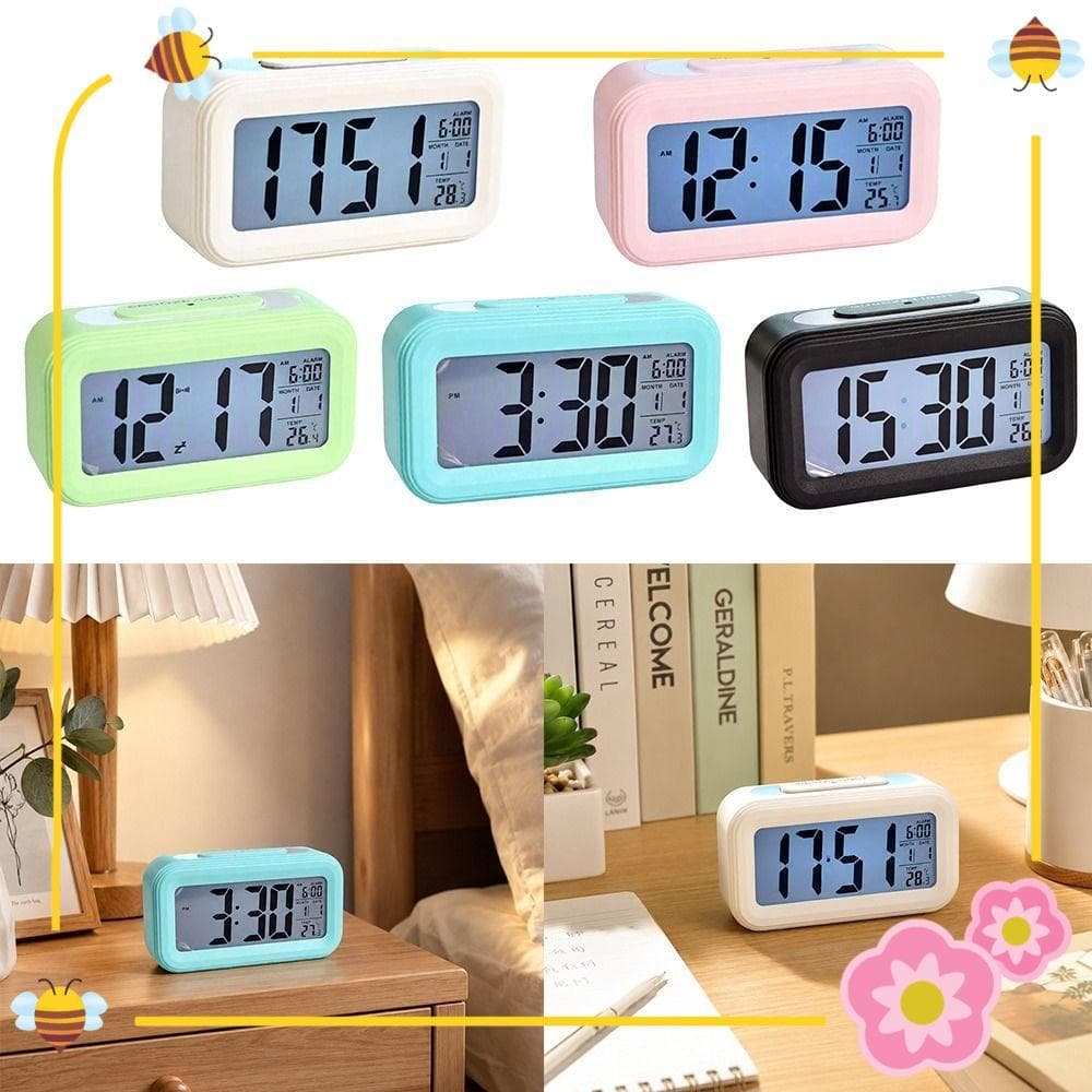 Despertador LED , Digital Multifuncional Com Display Retroiluminado De Mesa Termômetro