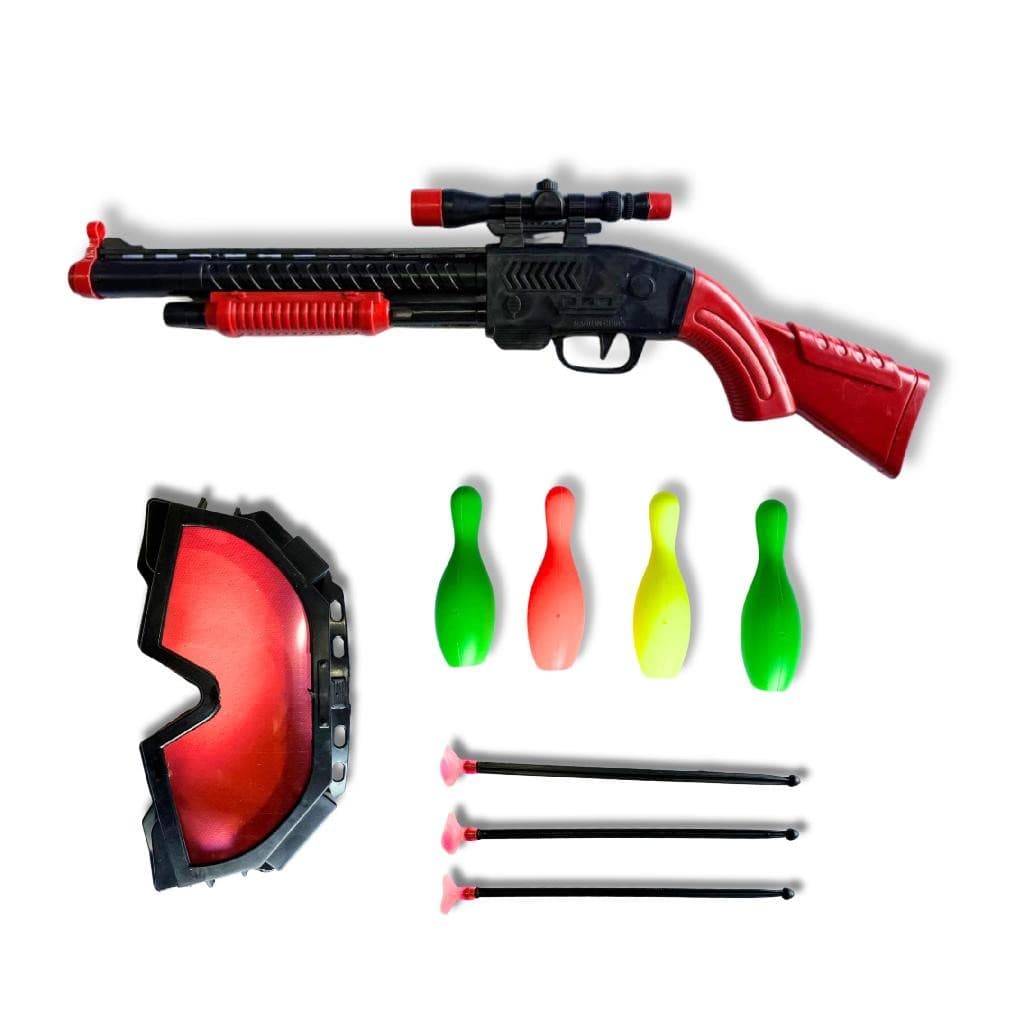Kit Lançador De Dardos De Brinquedo e Acessorios