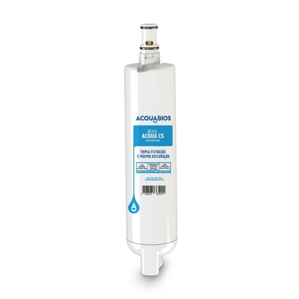 Refil Acqua CS Acquabios Compativel purificadores Consul CPB34AF