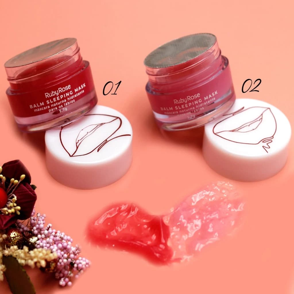 Kit C/2 Balm Sleeping Mask - Hidratante Labial - Ruby Rose