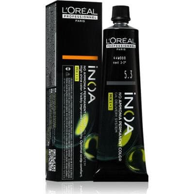 Coloração L'Oréal Professionnel Inoa 5.3 – Loiro Claro Dourado, Permanente, Sem Amônia, Profissional