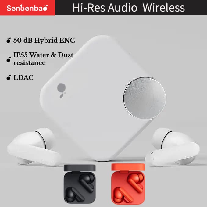 Senbenbao Buds Pro2 Fones De Ouvido Sem Fio Bluetooth Esportivos Touch IPX5 À Prova D'água Com Microfone Para Todos Os T