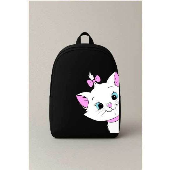 Mochila Escolar Estampada Gatinha Fofa Bolsa Ideal Para Passeios e Viagens Bolsa Infantil Pet Moda Delicada Trevix
