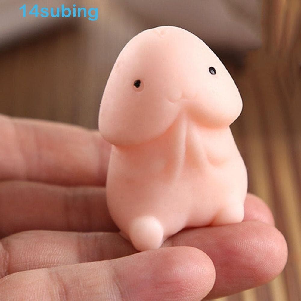 SUBING Mini Brinquedo De Apertar , Piadas Práticas Mimetismo Realista De Ascensão Lenta , Ventilação TPR Macio