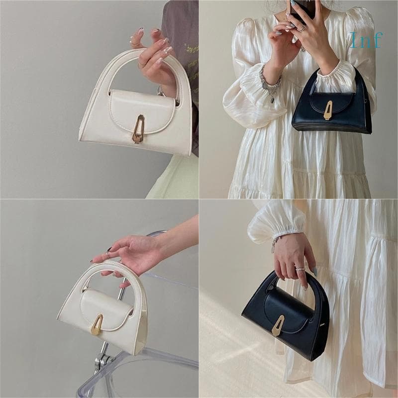 Inf Bolsa Feminina Alça Moderna Crossbody Elegante Ombro Retrô Noite Para Trabalho Diário
