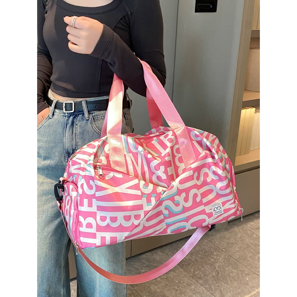 Saco de esportes de Yoga feminino saco de ginásio feminino natação armazenamento treinamento saco de viagem grande capac