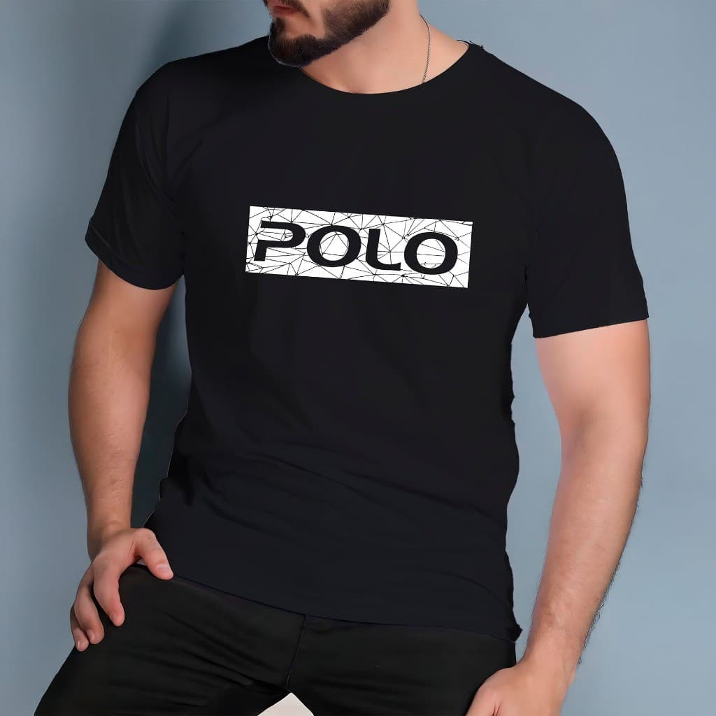 Camisa Masculina Polo Estampada Camisa Manfinity 100% Algodão