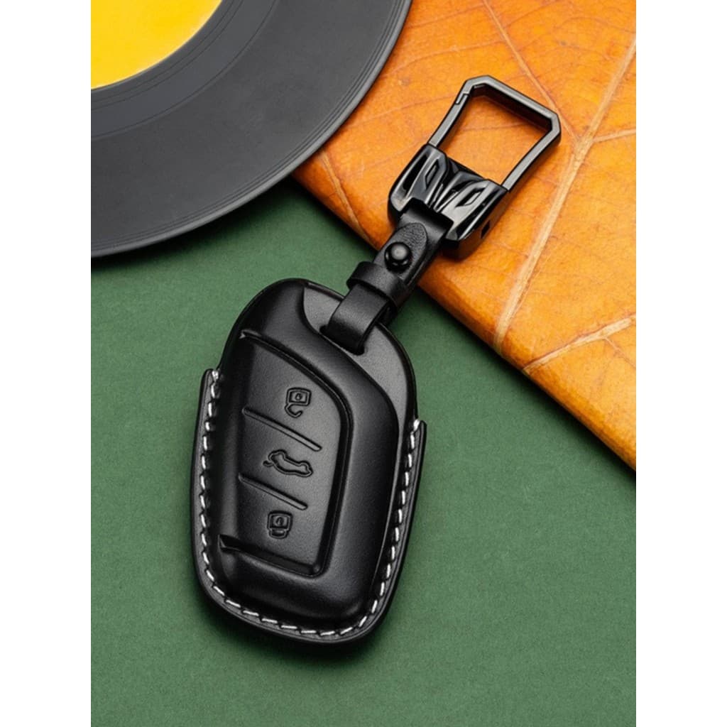 Rongwei chave capa i5 couro genuíno i6MAX dedicado RX5 Colaway D7 controle remoto fivela protetora caso High-End