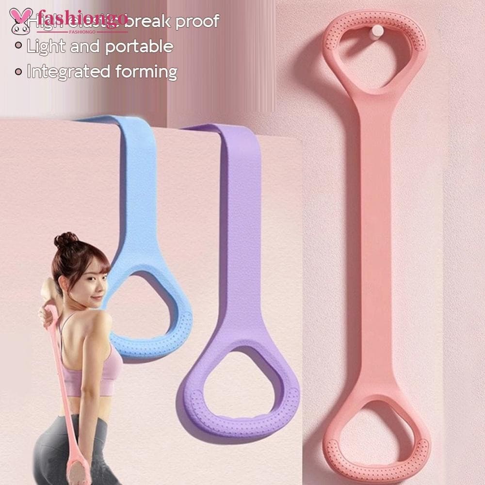 FASHIONGO Equipamento De Fitness Elástico Resistência Banda Esportes Treino Em Casa Borracha Puxar Corda Yoga Treinament