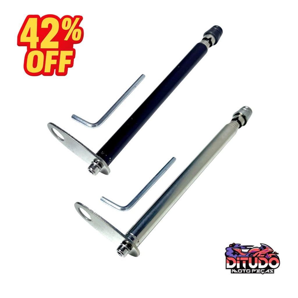 Antenas Corta Linha Pipa Anti Cerol Moto Inox Retrátil