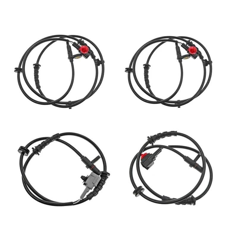 4 Pçs Frente Traseira Esquerda Direita ABS Sensor De Velocidade Da Roda Para Nissan Tiida C11 47910-ED500 47901-ED500 47