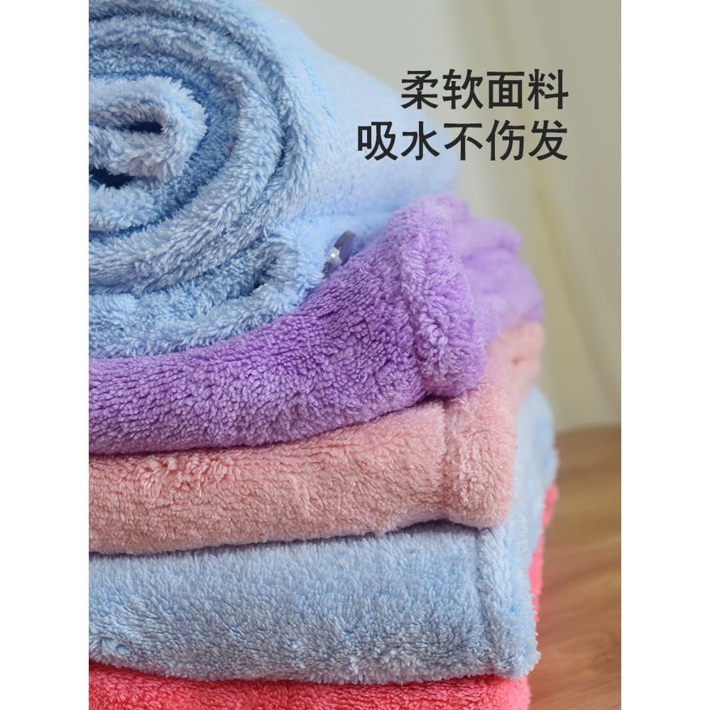 Touca de cabelo seco Super absorvente, touca de banho para lavar o cabelo, toalha de secagem rápida, envoltório de cabeç