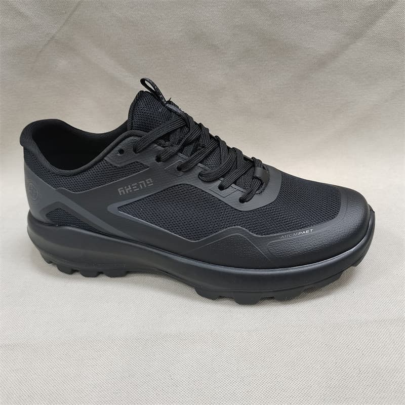 Sapatos masculinos primavera novo estilo elegante leve preto Softman transparente sapatos casuais confortáveis malha de