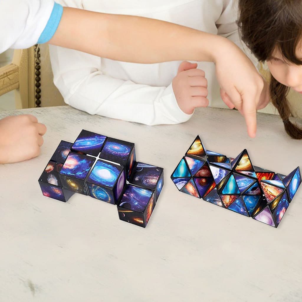 [wisdomt] Brinquedo Educacional Antiestresse Para Crianças 3D 2 Em 1 Divertido Aprendizagem E Alívio Do Estresse De Desc