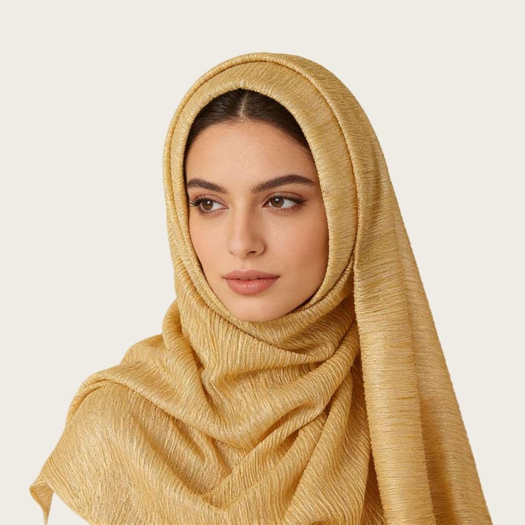 Lenço de gaze estilo étnico cachecol capa de cabeça lenço longo monocromático estilo Crepe cor lisa