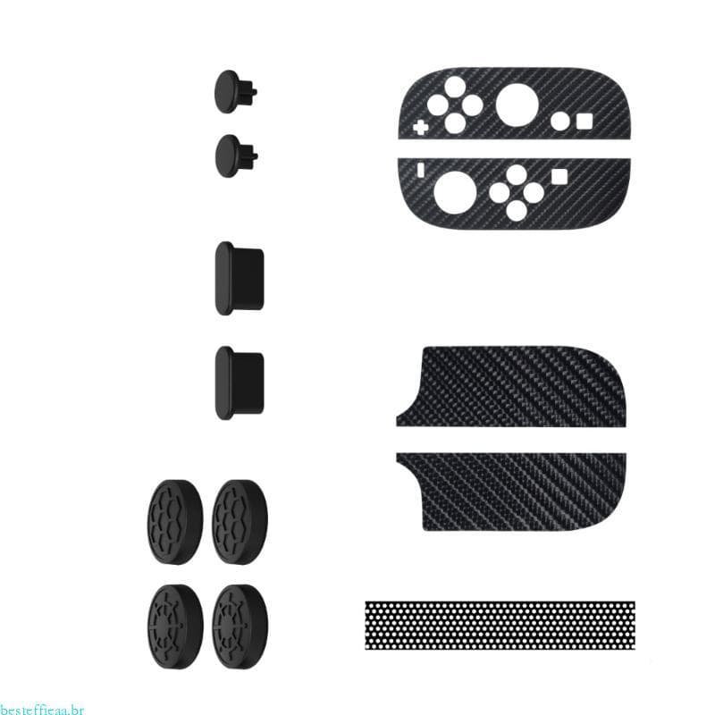 besteffie Capa Ergonômica Para Punhos Polegar Console Jogos Design À Prova Choque