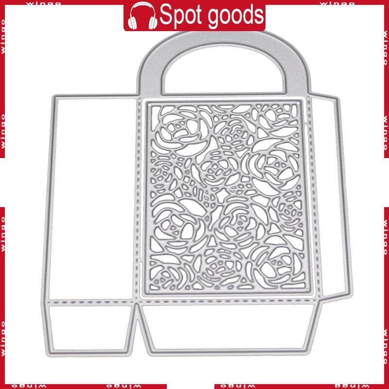 WIN 3D Caixa Corte Metal Estêncil Scrapbooking Álbum Carimbo Cartão Emboss