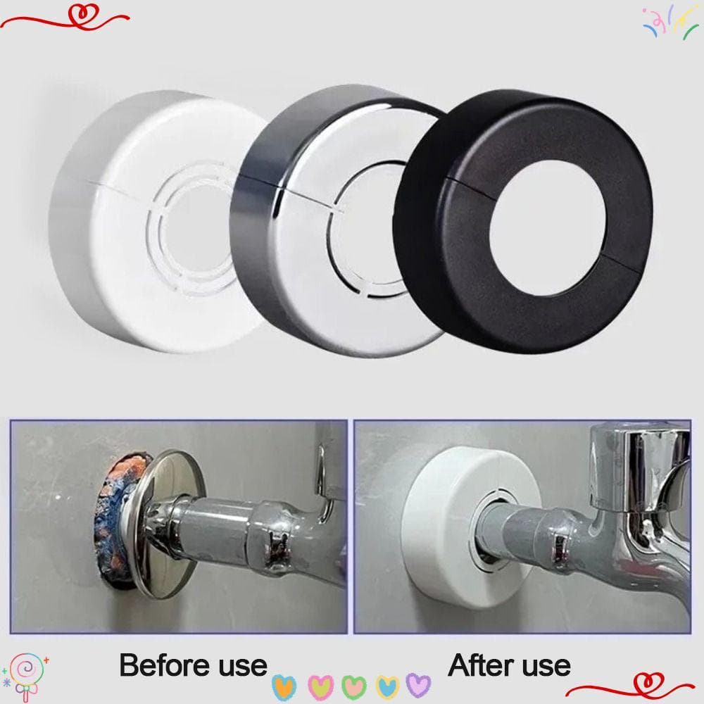 Shower Tampa Da Torneira , Decorativa ABS Ajustável Flange De Parede Útil Cozinha