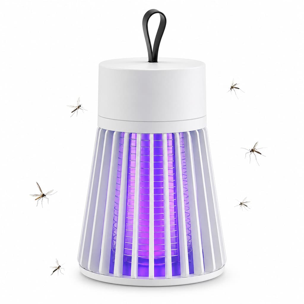 Luminária LED UV USB Portátil Recarregável para Ambientes Internos e Externos