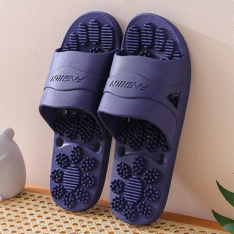 Massagem antiderrapante masculino feminino banheiro banho interno macio de sola grossa casa leve casal vazando secagem r