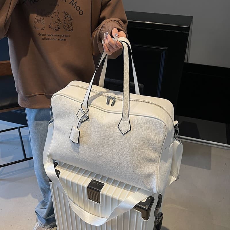 Bolsa de viagem de negócios de curta distância de grande capacidade feminina portátil Boston bolsa de lona masculina sac