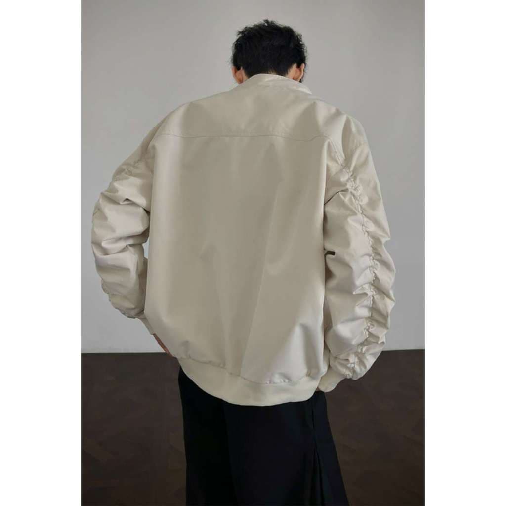 GTAL Mesmo Estilo Macacão de Três Defesa Jaqueta Bomber Homens Primavera Outono Gola Uniforme de Beisebol Ao Ar Livre Ja