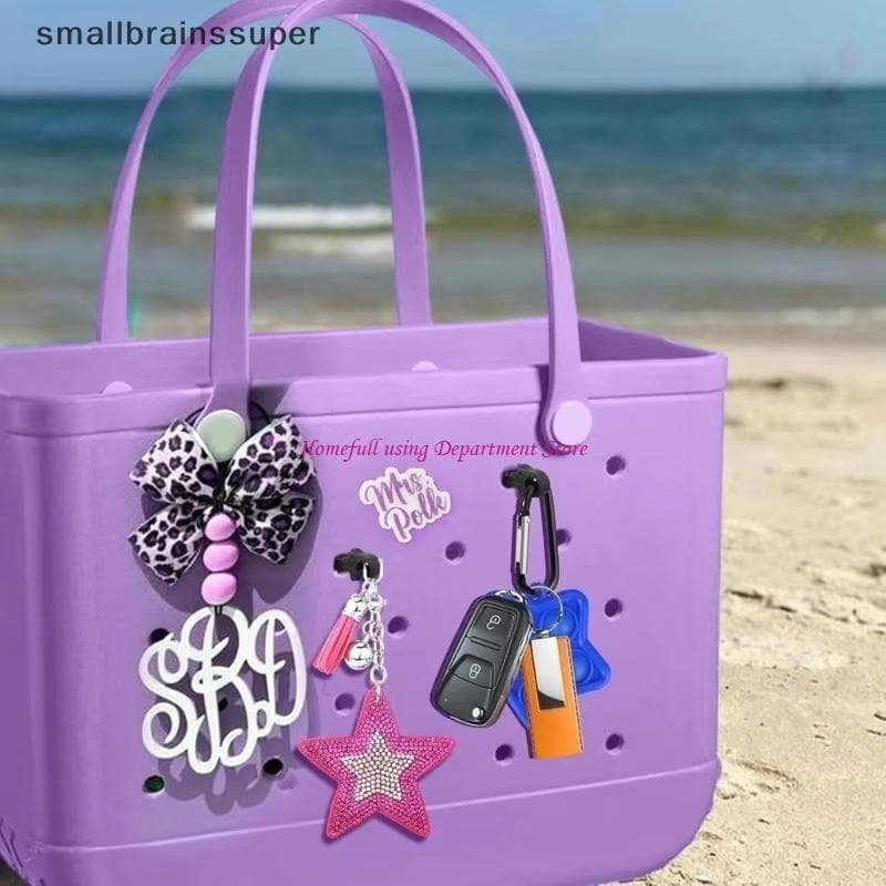3 Pçs Kit Pronto Para Praia Inclui Gancho Portátil Conveniente Chaveiro Mosquetão E Porta-Copos Viagens No Oceano Sem Es