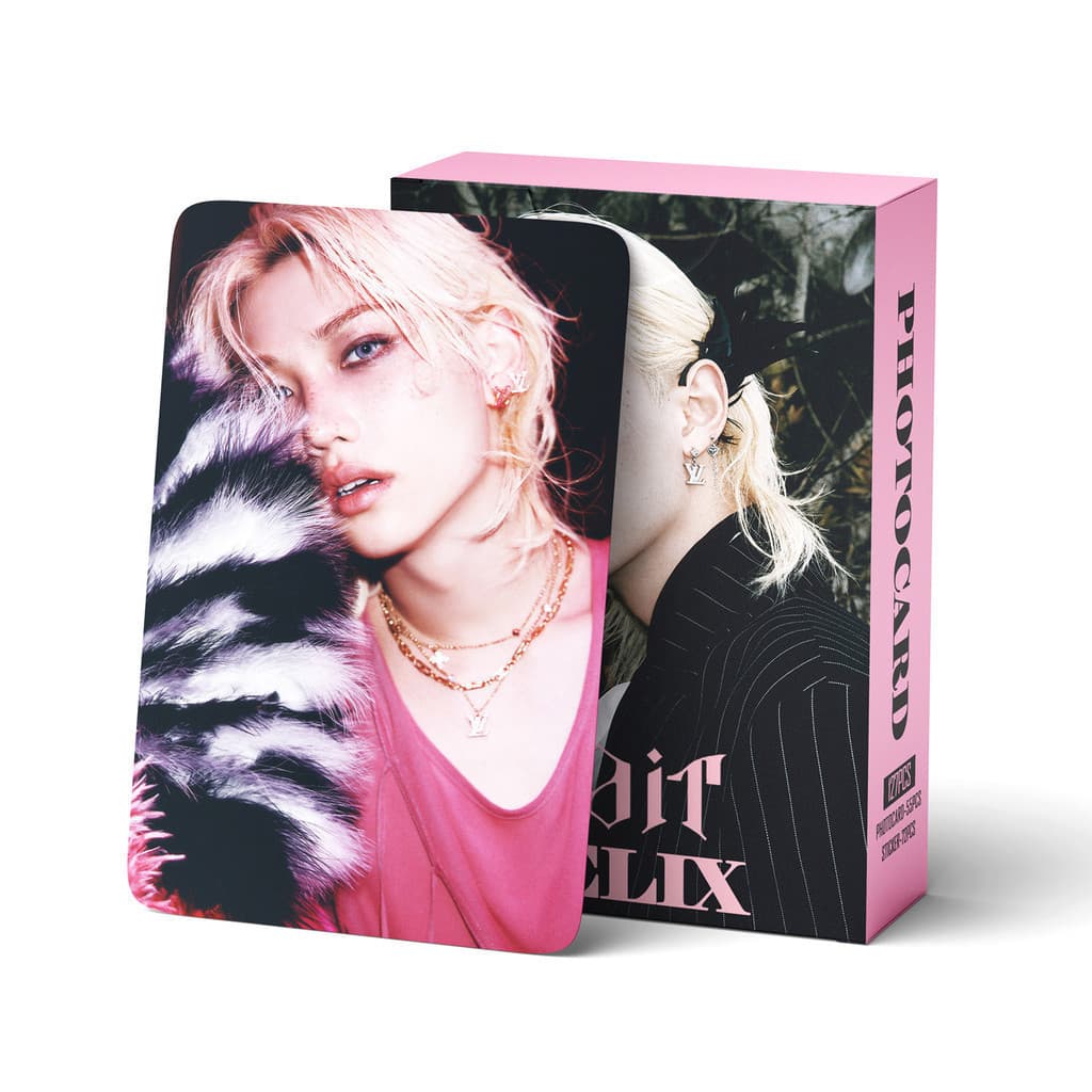 127 Peças/Caixa Photocards Straykids Solo FELIX KPOP LOMO Cards I9V0
