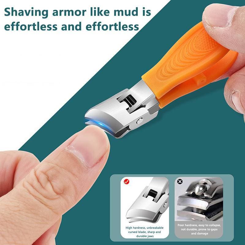 Anti-Respingo Cortador De Unhas Grande Thi Duro Especial Alicate Diagonal Tesoura Ferramentas De Manicure Doméstica