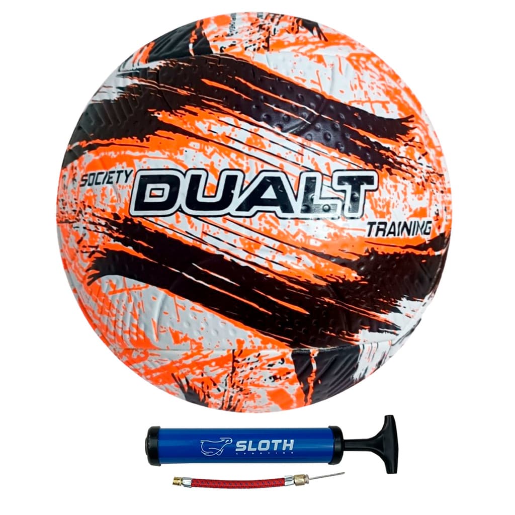Bola de Society Dualt PVC Resistente Grama Sintética + Bomba de Ar