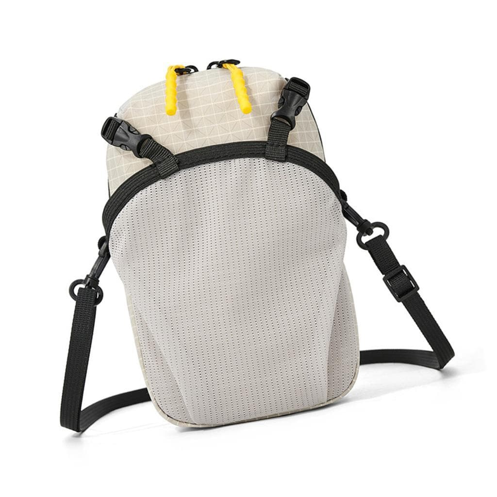 Doorslay Bolsa tipo estilingue para exterior 1,2L de ombro de nylon de grande capacidade com alça ajustável,