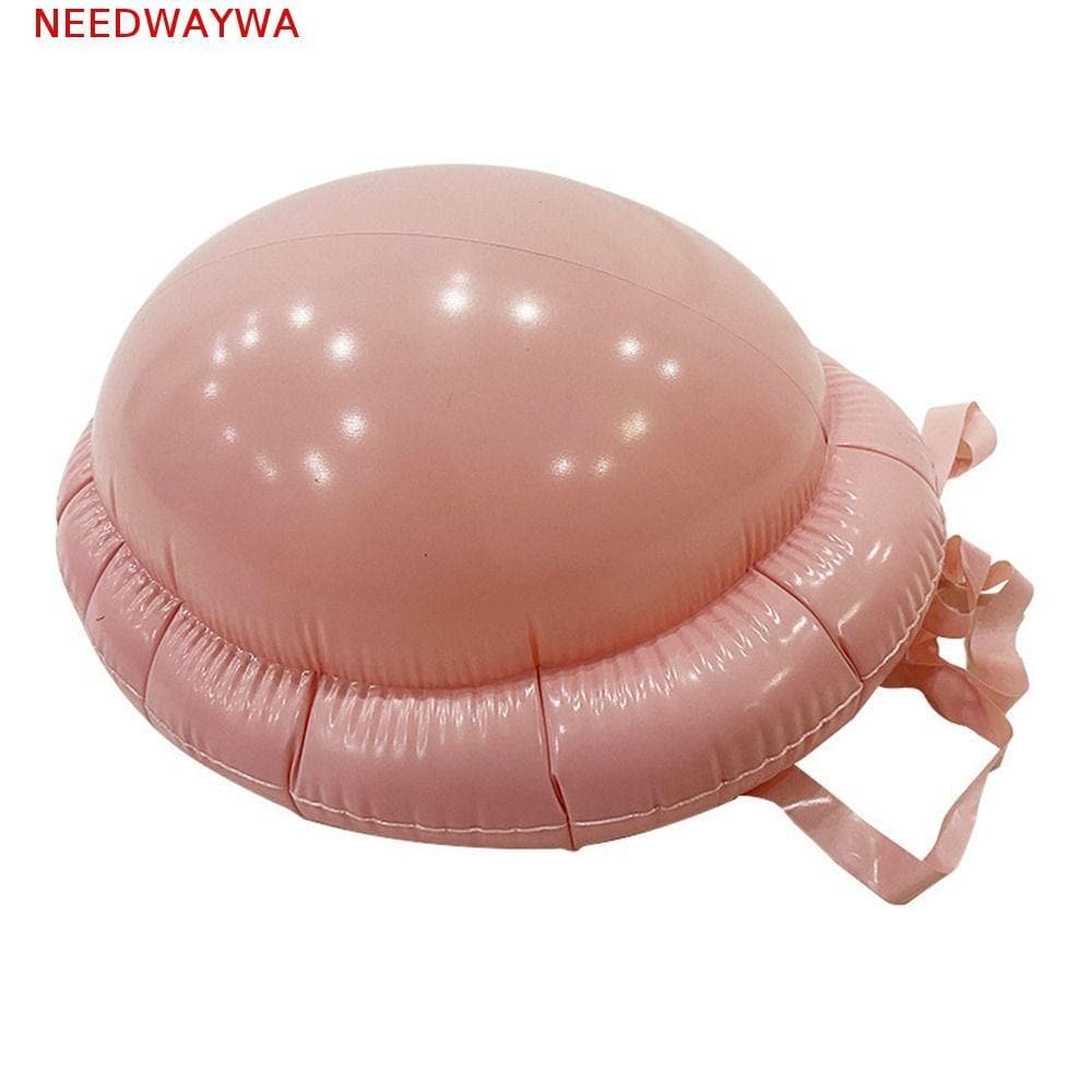 NEEDWAYWA Barriga Inflável , Falsa Mulher Grávida De Papai Noel Grande