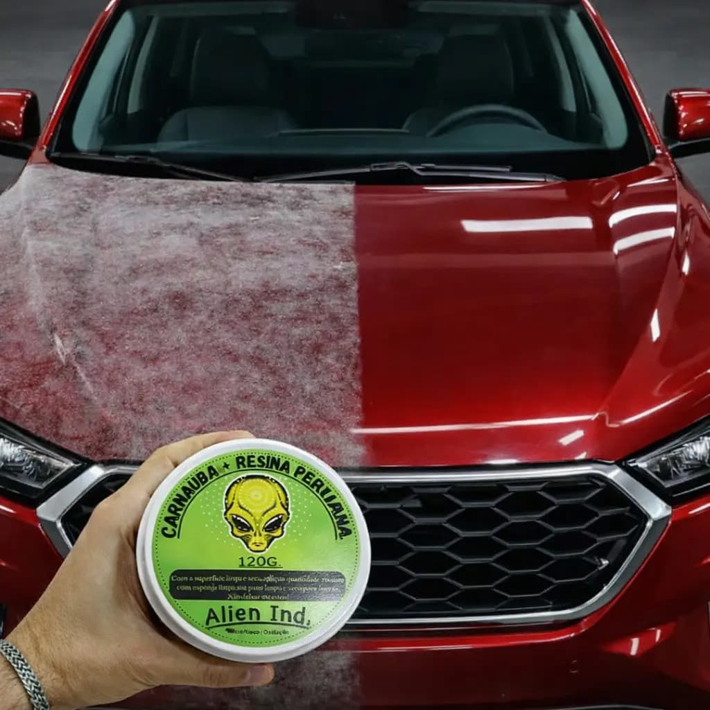 Cera Polimento Queimado Riscos Carnauba Automotiva