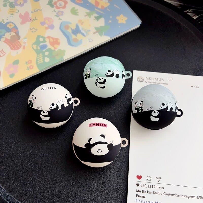 Panda Bonito Para Huawei FreeClip 2S 2026 Fosco Bênçãos Chinesas Earbud Caso Capa Protetora Sem Fio Bluetooth Escudo À P